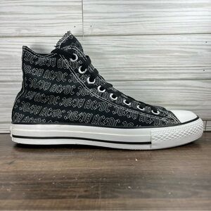 Converse Chuck Taylor All Star High AC/DC Black Shoes - M 7 - W 9
